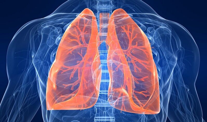 maladies pulmonaires comme cause de douleur sous l'omoplate gauche